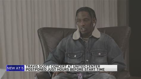 Travis Scott performance at United Center postponed until January